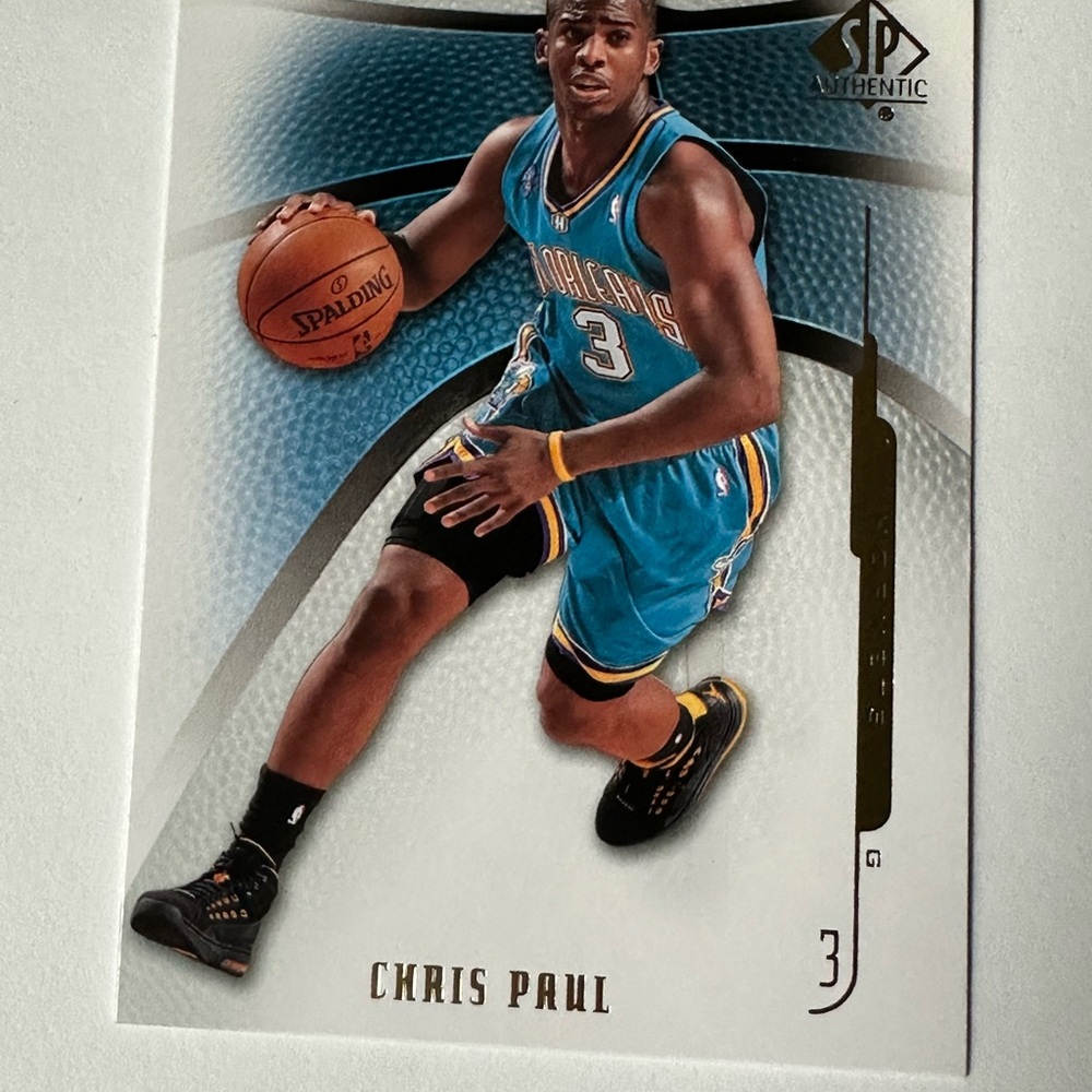 Chris Paul Basketball Trading Card - Blue Jersey